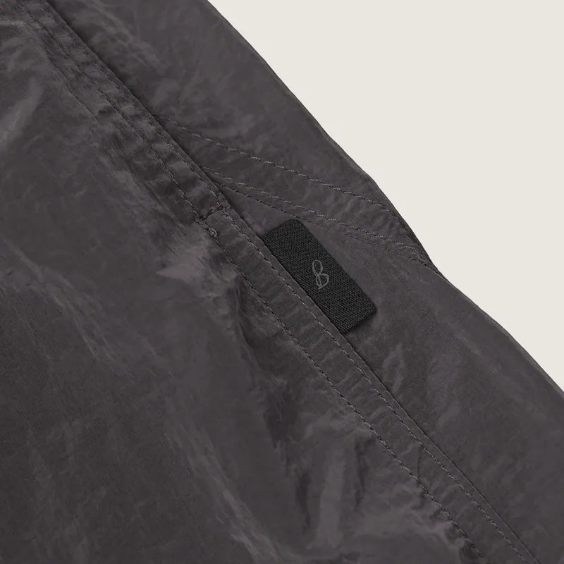 P.B.P - METALLIC DAILY SHORTS - DARK GRAY