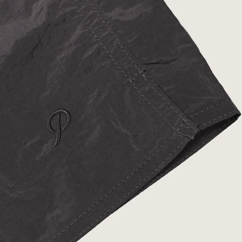 P.B.P - METALLIC DAILY SHORTS - DARK GRAY