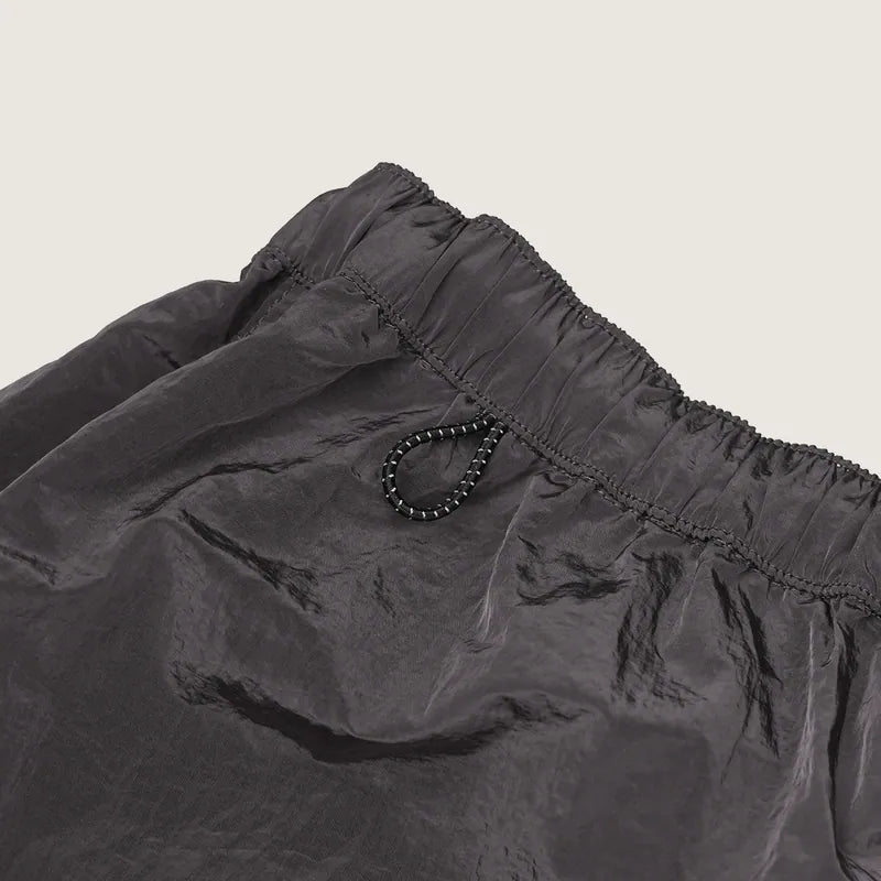 P.B.P - METALLIC DAILY SHORTS - DARK GRAY