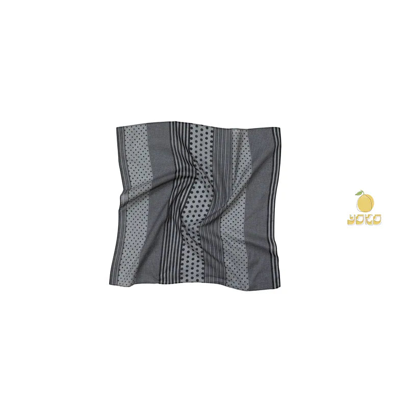 YOKO MIXED PRINT SCARF