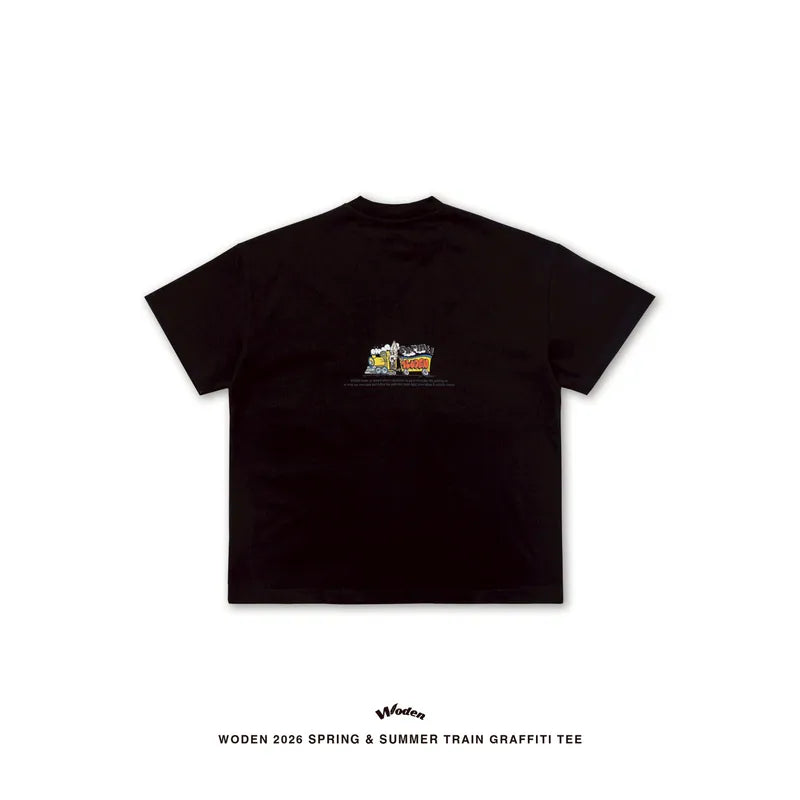 WODEN 2026 Spring & Summer 025 Train Graffiti Tee