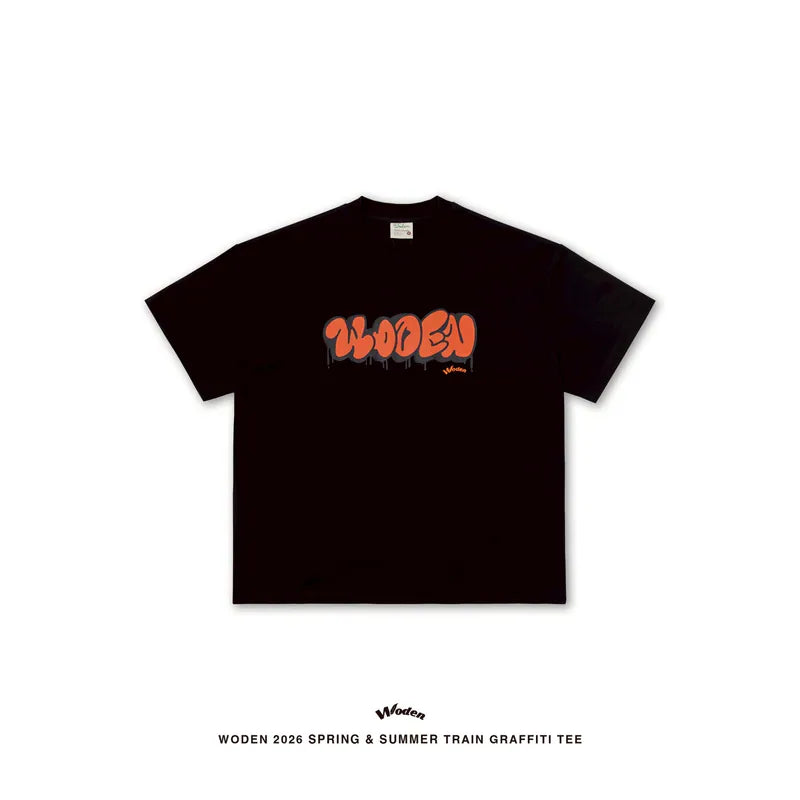 WODEN 2026 Spring & Summer 025 Train Graffiti Tee
