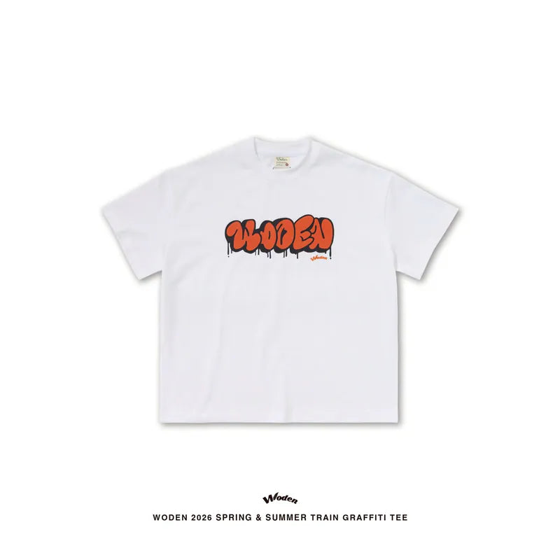 WODEN 2026 Spring & Summer 025 Train Graffiti Tee