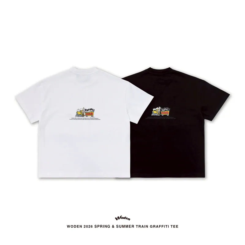 WODEN 2026 Spring & Summer 025 Train Graffiti Tee