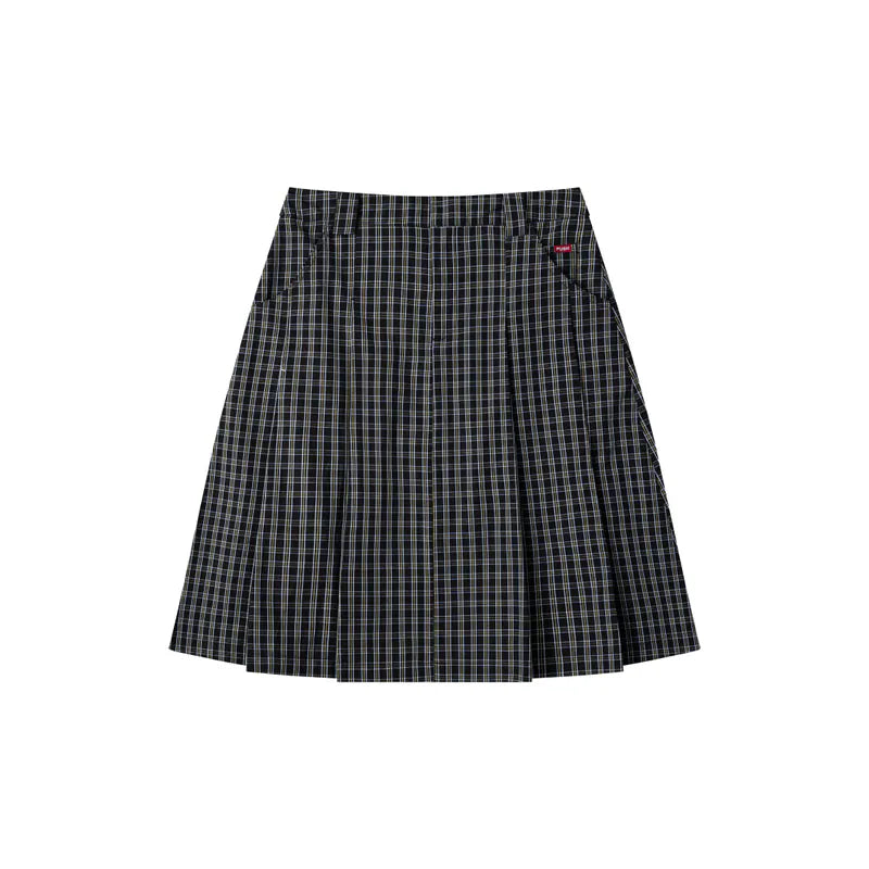 PUSH PUSH Gingham Midi Skirt