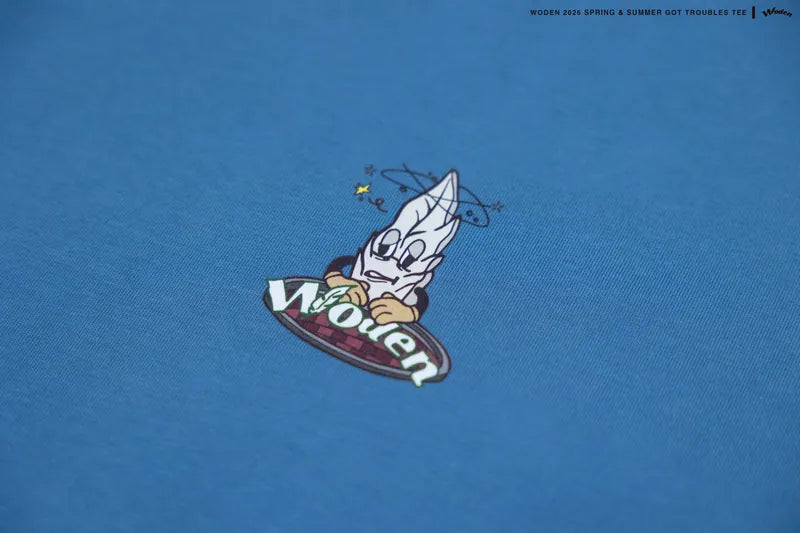WODEN 2026 Spring & Summer 033 Got Troubles Tee
