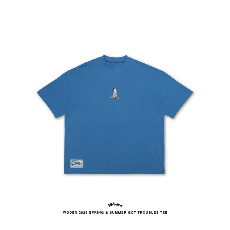 WODEN 2026 Spring & Summer 033 Got Troubles Tee