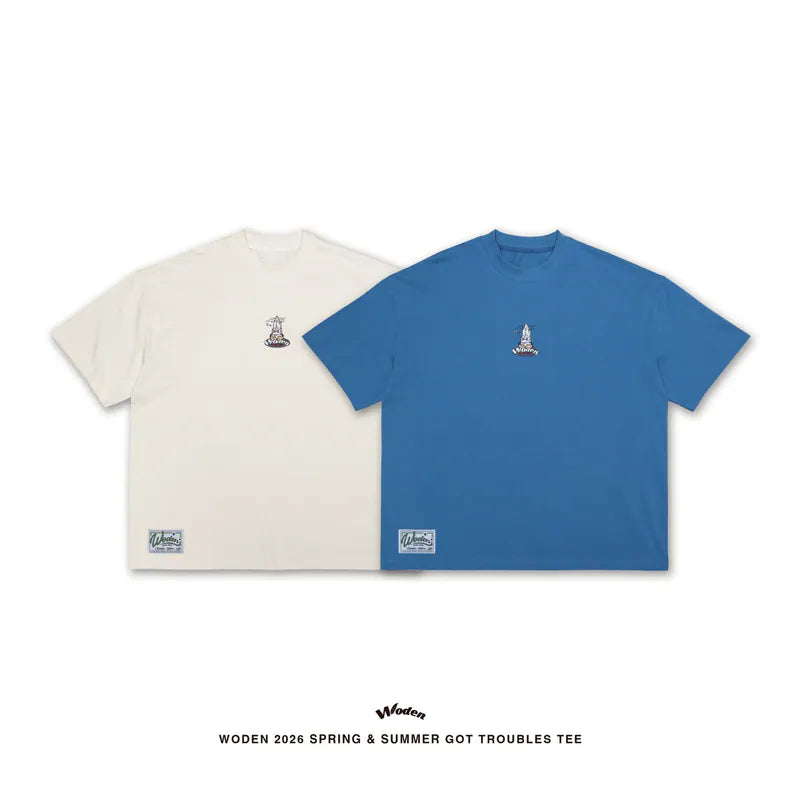 WODEN 2026 Spring & Summer 033 Got Troubles Tee