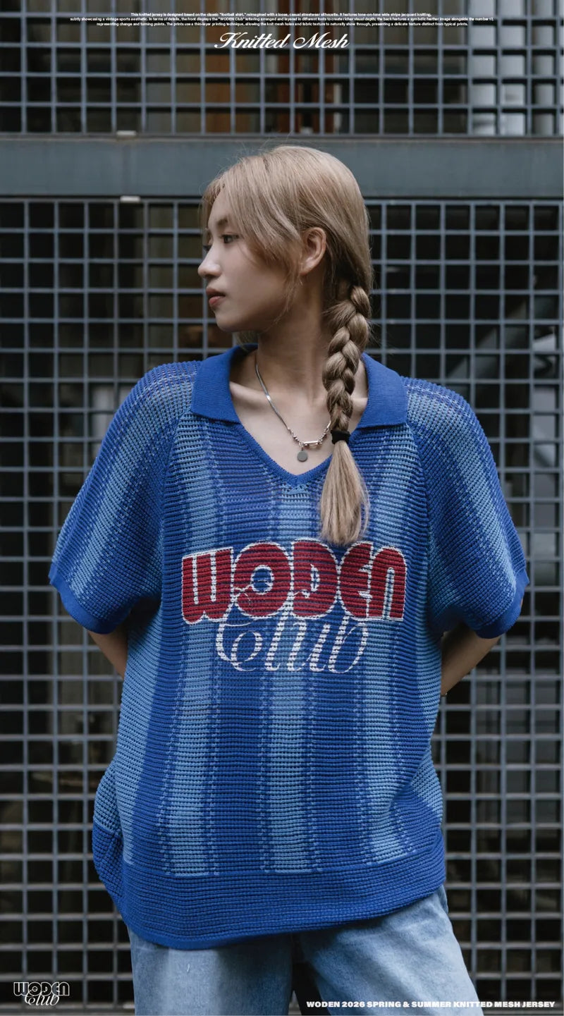 WODEN 2026 Spring & Summer 027 Knitted Mesh Jersey
