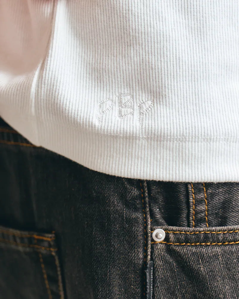 P.B.P - EMBROIDERY TANK TOP - OFF WHITE