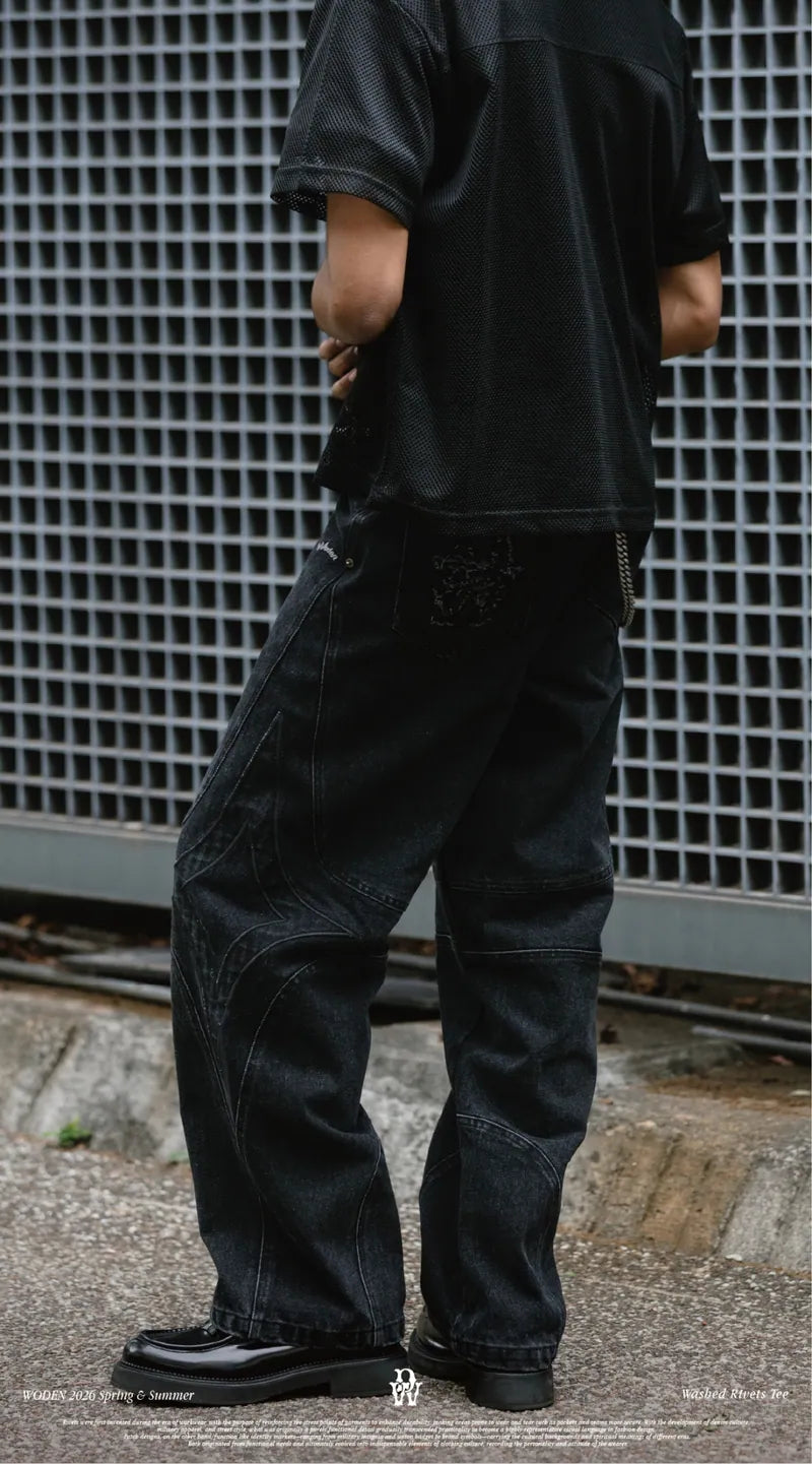 WODEN 2026 Spring & Summer 036 Secant Patch Jeans