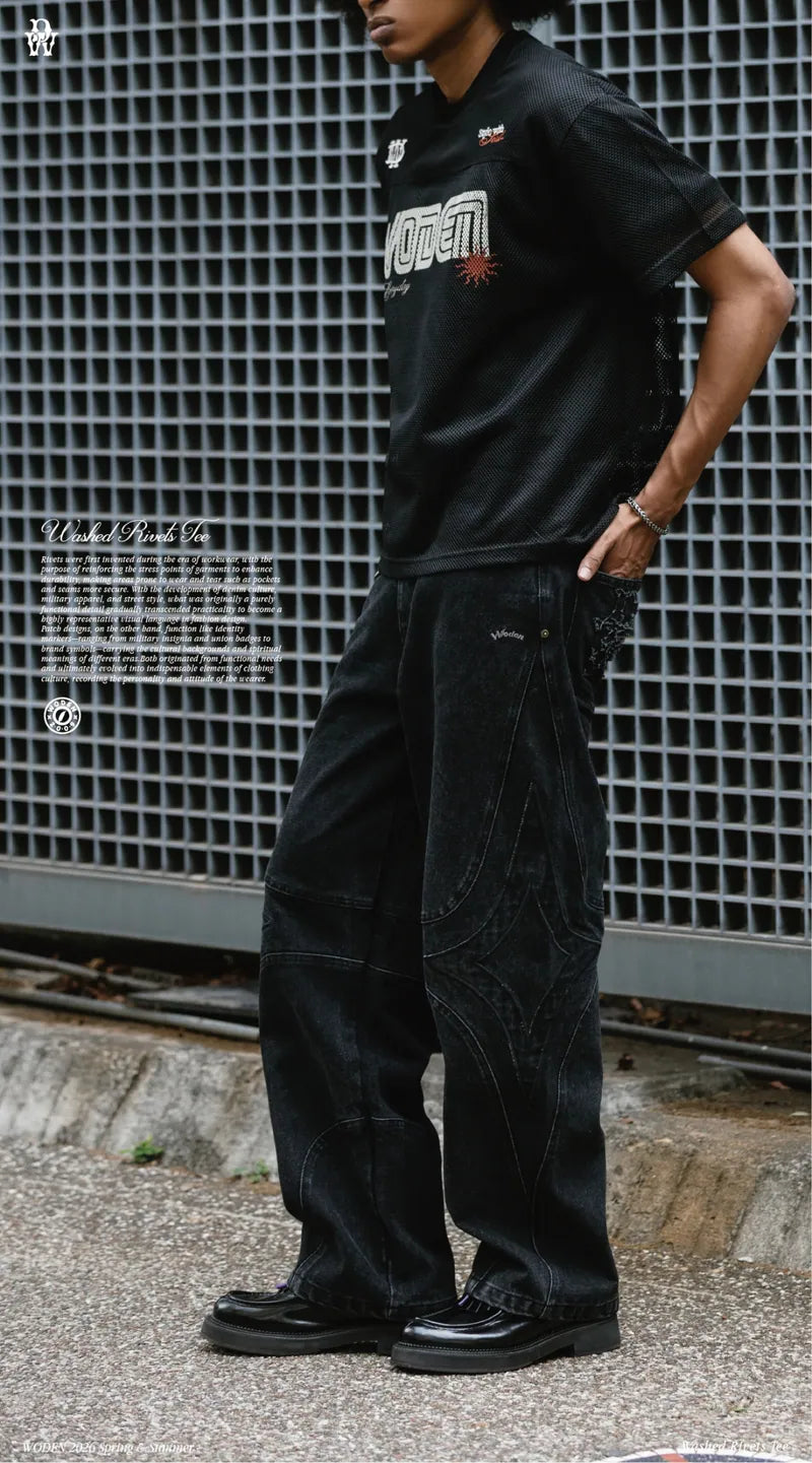 WODEN 2026 Spring & Summer 036 Secant Patch Jeans