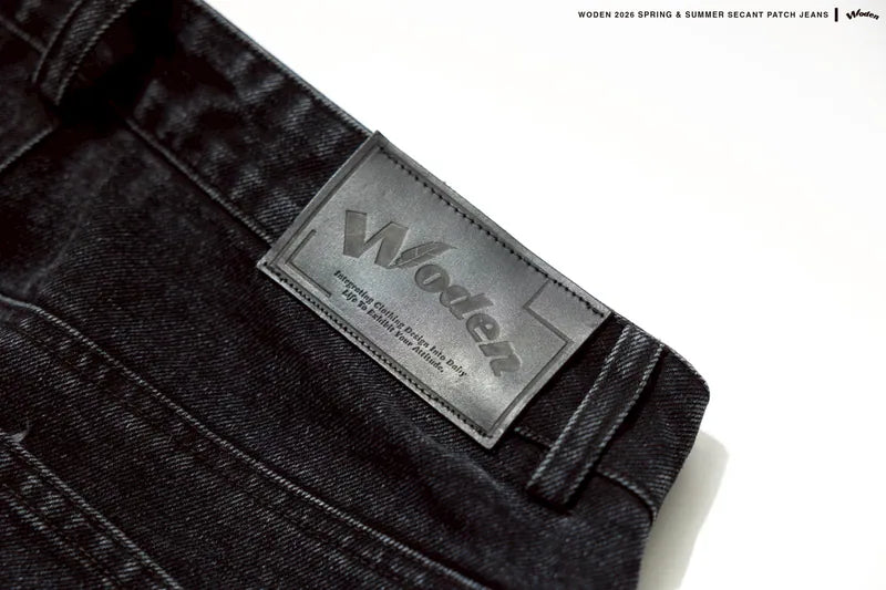 WODEN 2026 Spring & Summer 036 Secant Patch Jeans