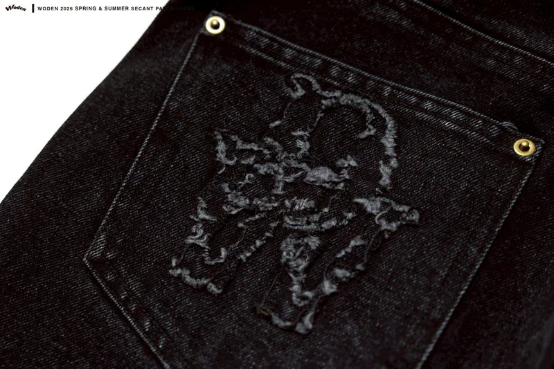WODEN 2026 Spring & Summer 036 Secant Patch Jeans