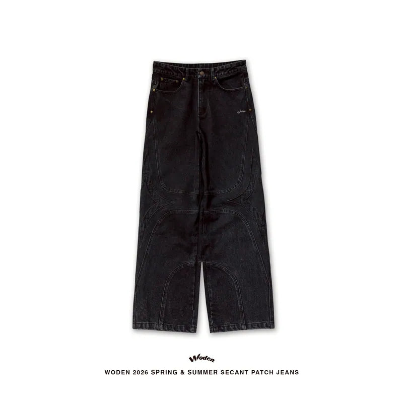 WODEN 2026 Spring & Summer 036 Secant Patch Jeans