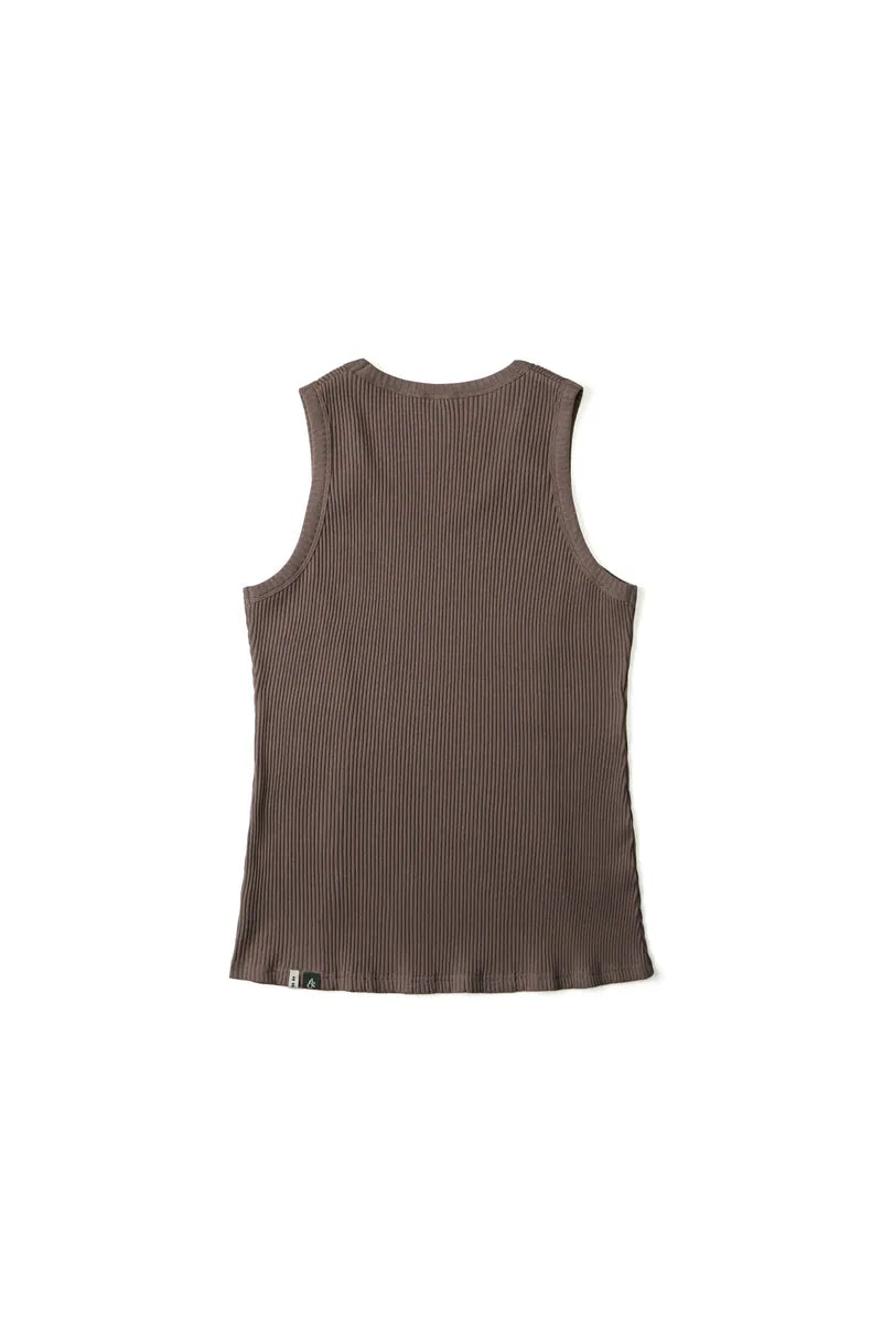 ARC TANK TOP - BROWN