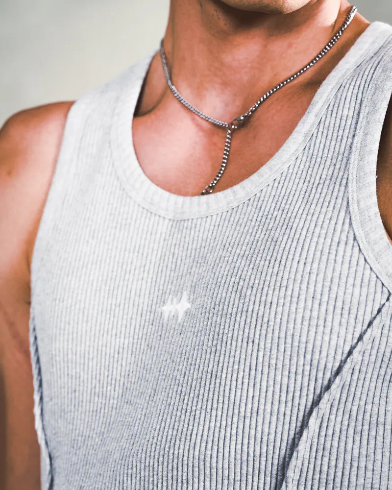 ARC TANK TOP - ASH GREY