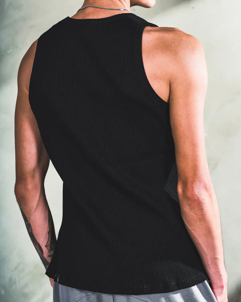 ARC TANK TOP - BLACK