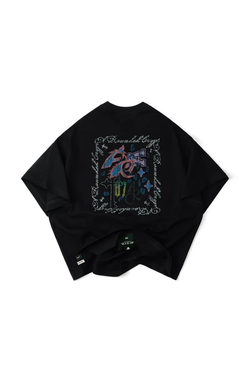 ARC BURNT STELLAR ARC TEE - BLACK
