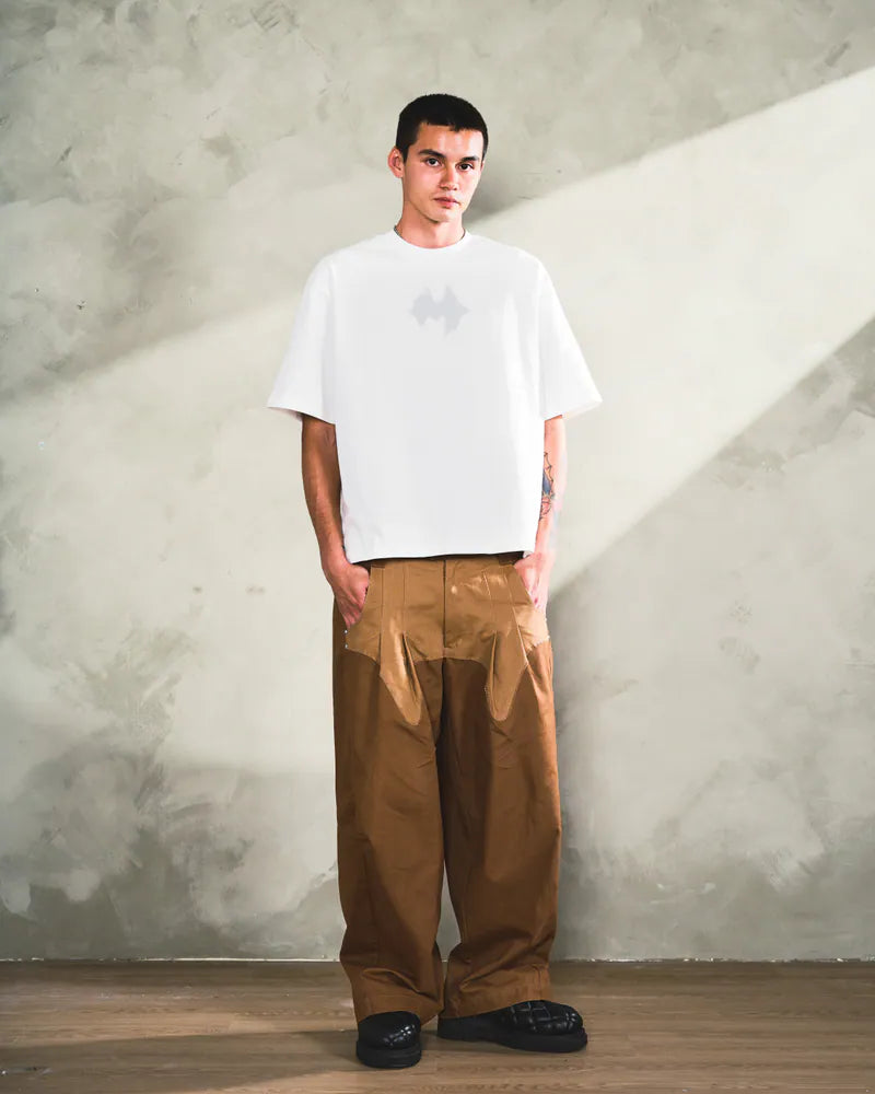 ARC BURNT STELLAR ARC TEE - WHITE