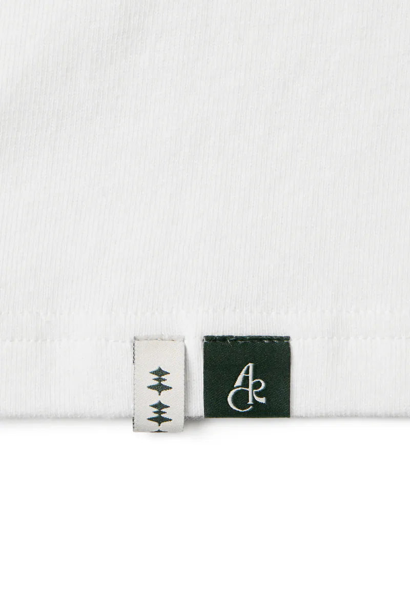 ARC BURNT STELLAR ARC TEE - WHITE