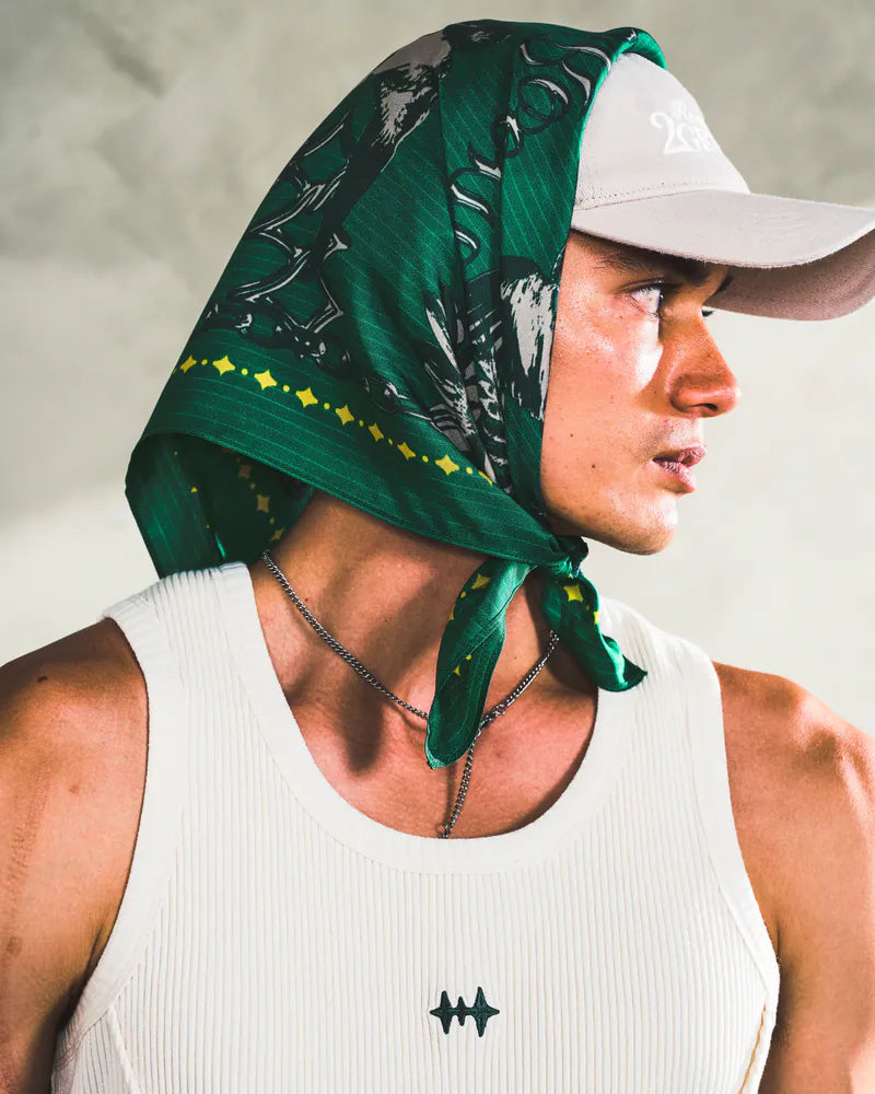 ARC SWALLOW‘S VAULT BANDANA  - GREEN