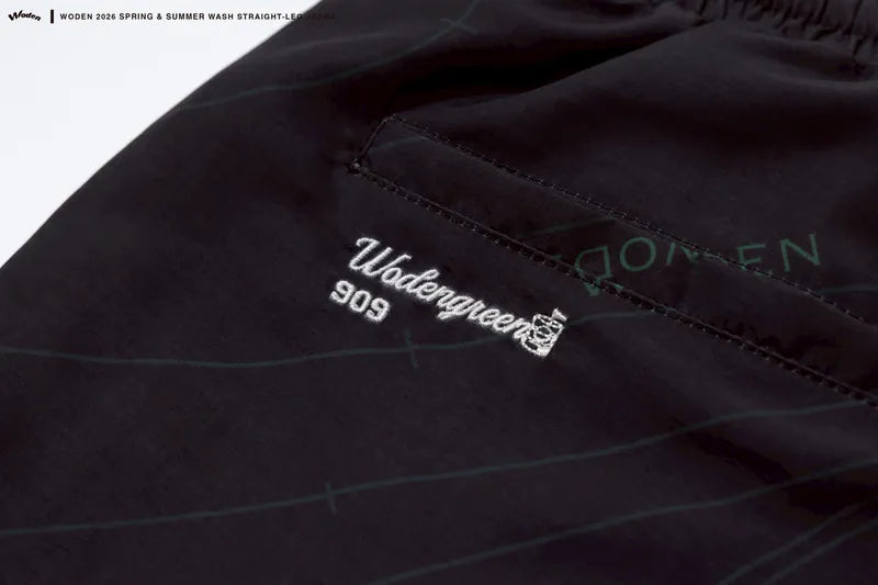 WODEN 2026 Spring & Summer 038 Contour Lines Nylon Shorts