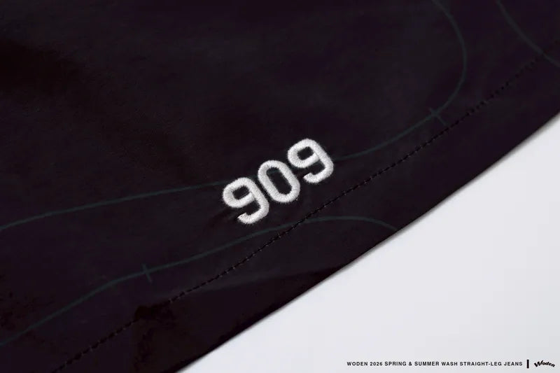 WODEN 2026 Spring & Summer 038 Contour Lines Nylon Shorts