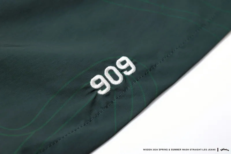 WODEN 2026 Spring & Summer 038 Contour Lines Nylon Shorts