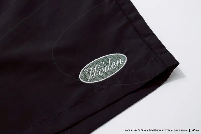 WODEN 2026 Spring & Summer 038 Contour Lines Nylon Shorts