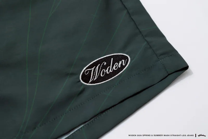 WODEN 2026 Spring & Summer 038 Contour Lines Nylon Shorts