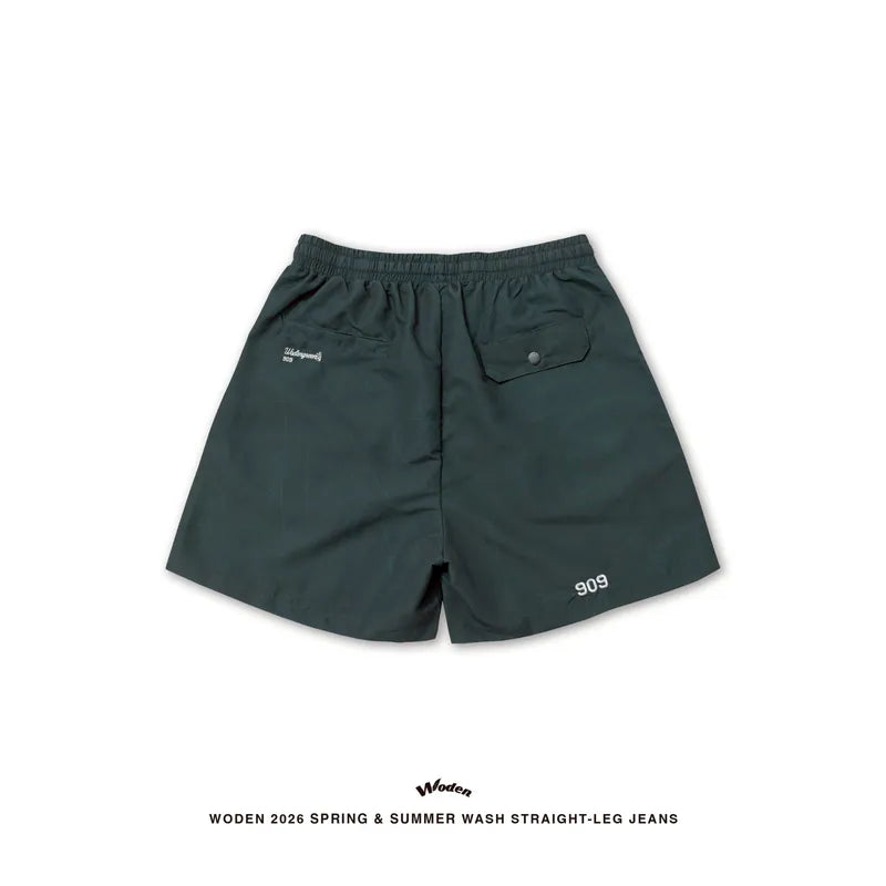 WODEN 2026 Spring & Summer 038 Contour Lines Nylon Shorts