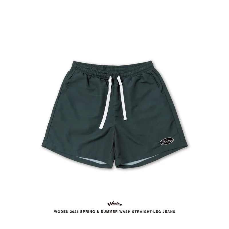 WODEN 2026 Spring & Summer 038 Contour Lines Nylon Shorts