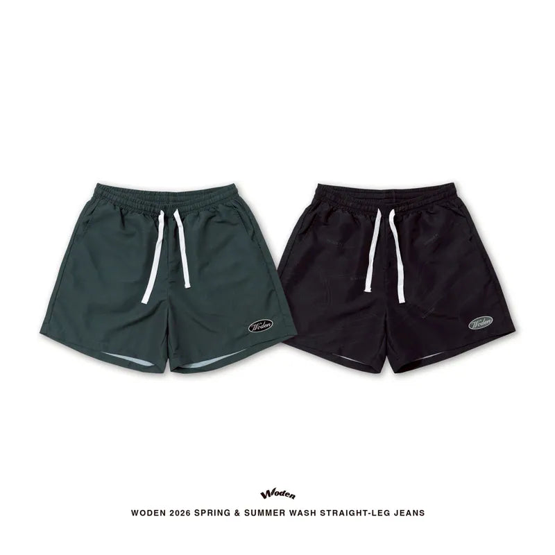 WODEN 2026 Spring & Summer 038 Contour Lines Nylon Shorts