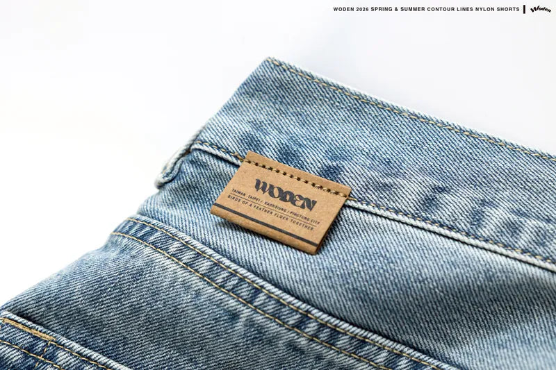 WODEN 2026 Spring & Summer 039 Wash Straight-leg Jeans
