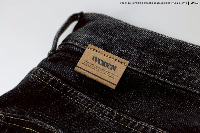 WODEN 2026 Spring & Summer 039 Wash Straight-leg Jeans