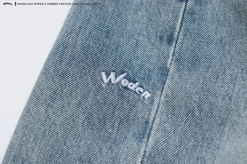 WODEN 2026 Spring & Summer 039 Wash Straight-leg Jeans
