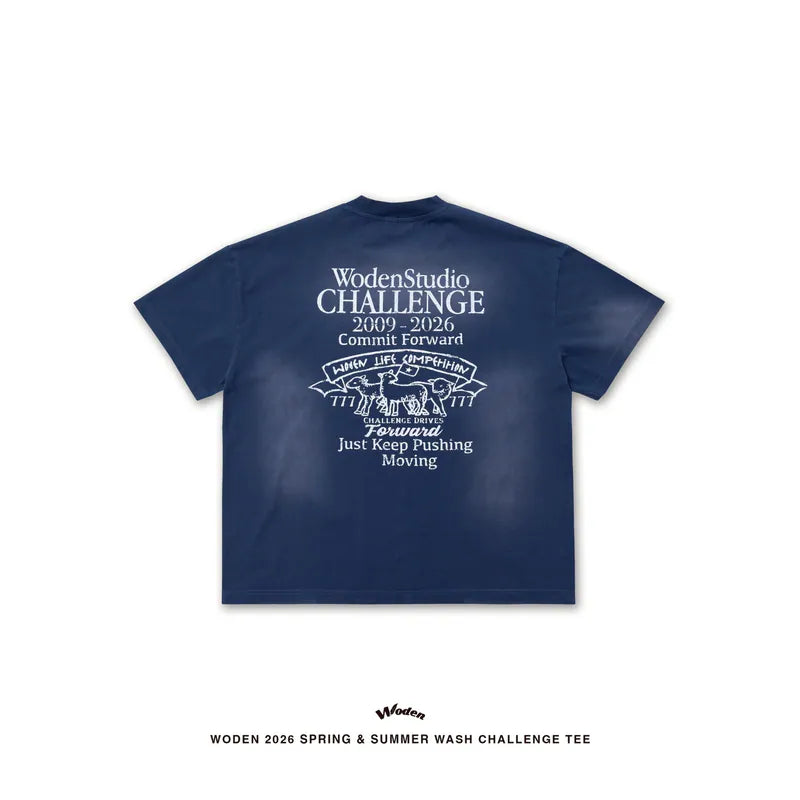 WODEN 2026 Spring & Summer 040 Wash Challenge Tee