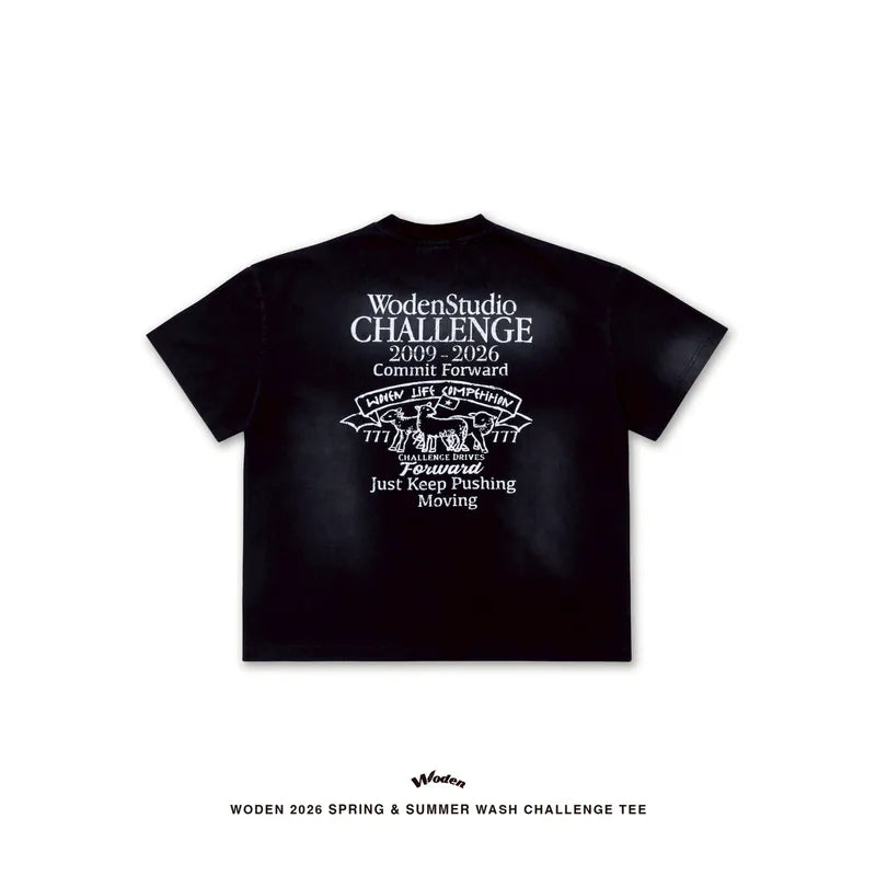 WODEN 2026 Spring & Summer 040 Wash Challenge Tee