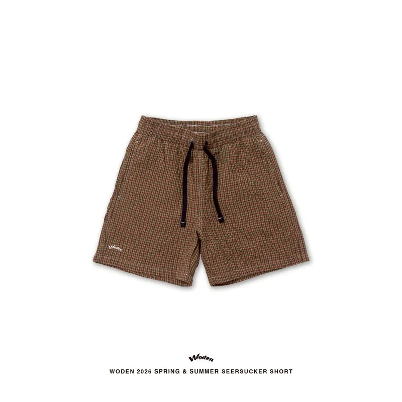 WODEN 2026 Spring & Summer 041 Seersucker Shorts