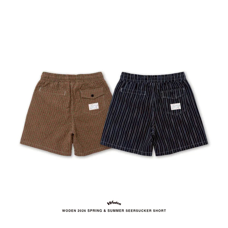 WODEN 2026 Spring & Summer 041 Seersucker Shorts