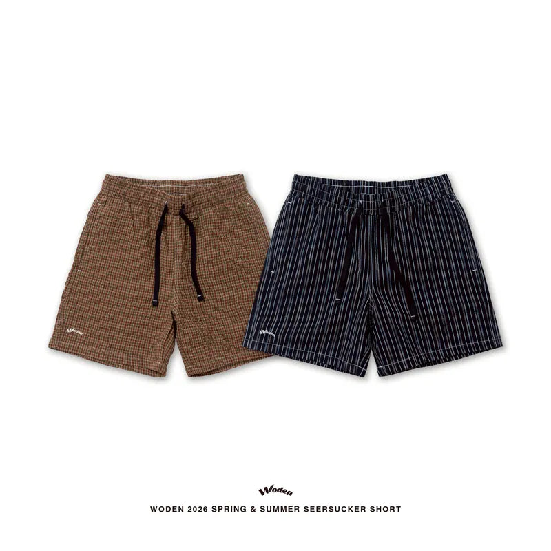 WODEN 2026 Spring & Summer 041 Seersucker Shorts