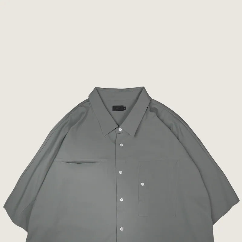 P.B.P - LOOSE POCKET SHIRT - OLIVE