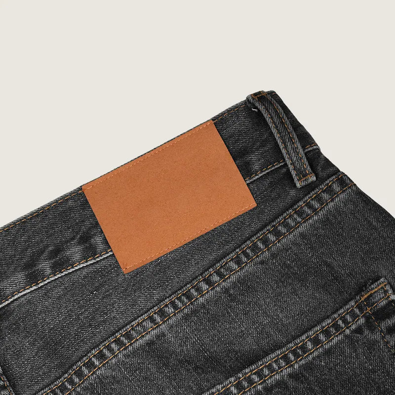 P.B.P - LOOSE-FIT JEANS - BLACK