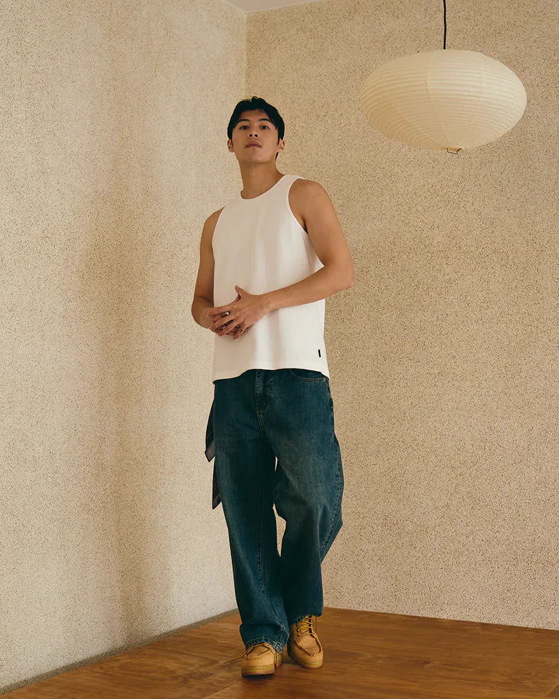 P.B.P - LOOSE-FIT JEANS - BLUE