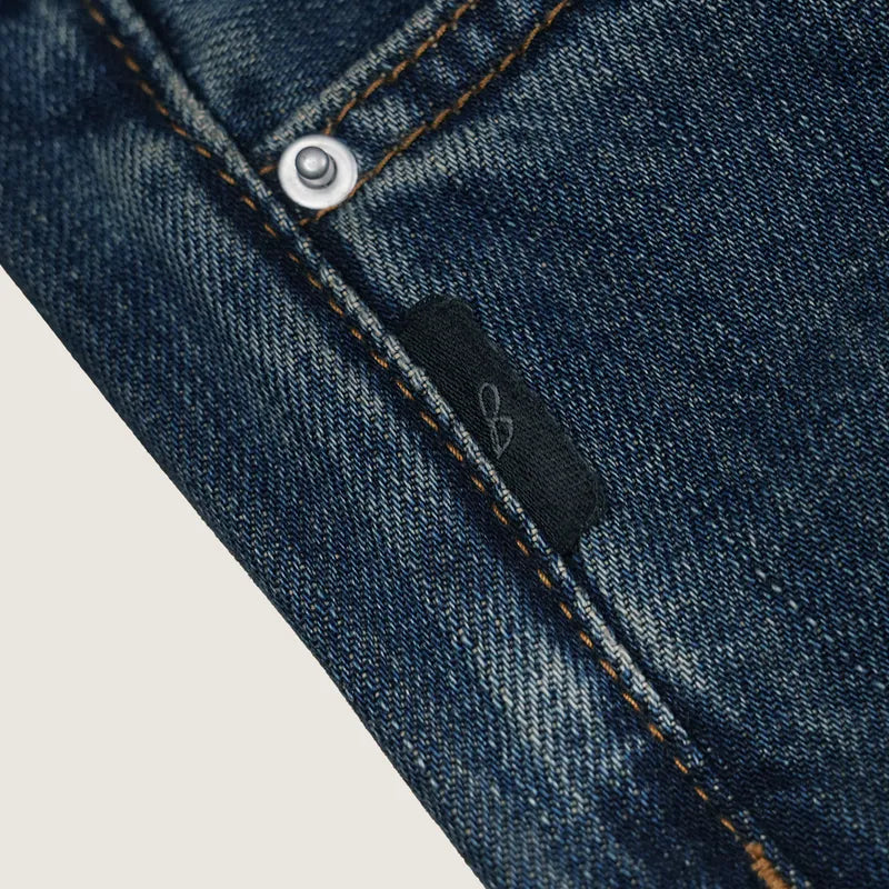 P.B.P - LOOSE-FIT JEANS - BLUE