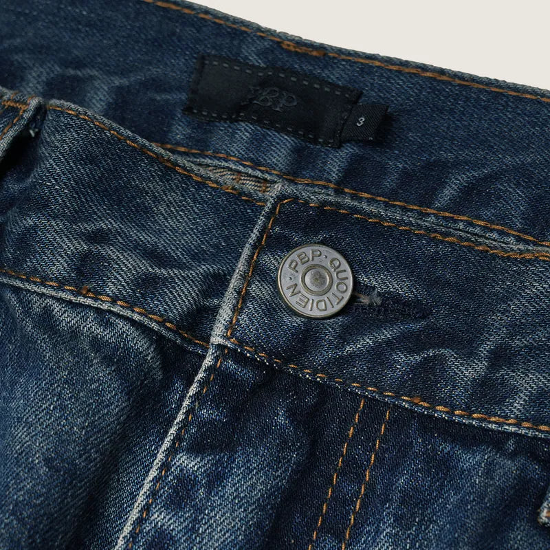 P.B.P - LOOSE-FIT JEANS - BLUE