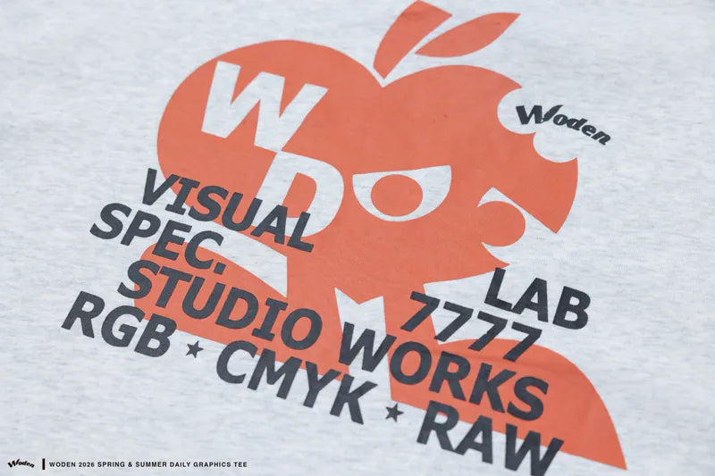 WODEN 2026 Spring & Summer 045  Daily Graphics Tee