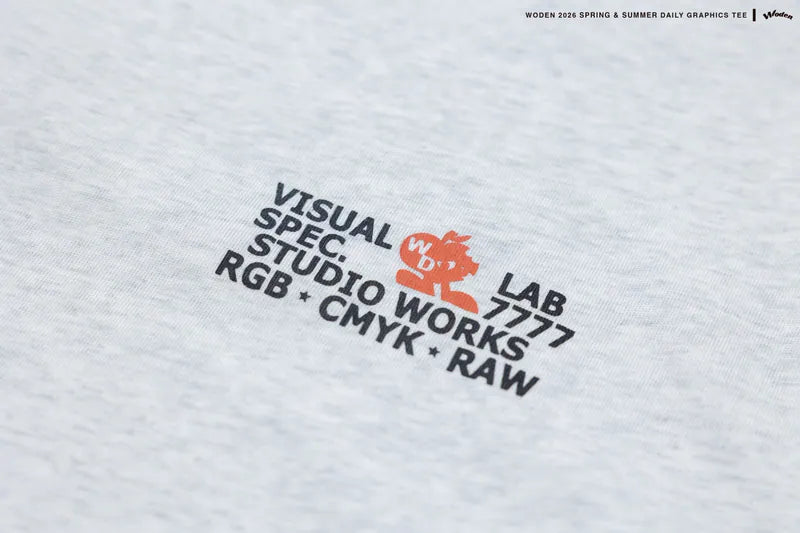 WODEN 2026 Spring & Summer 045  Daily Graphics Tee