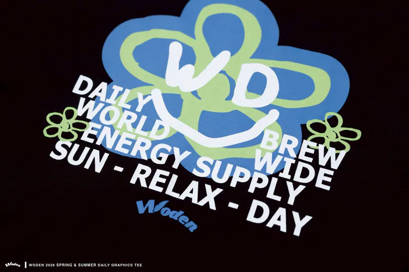 WODEN 2026 Spring & Summer 045  Daily Graphics Tee